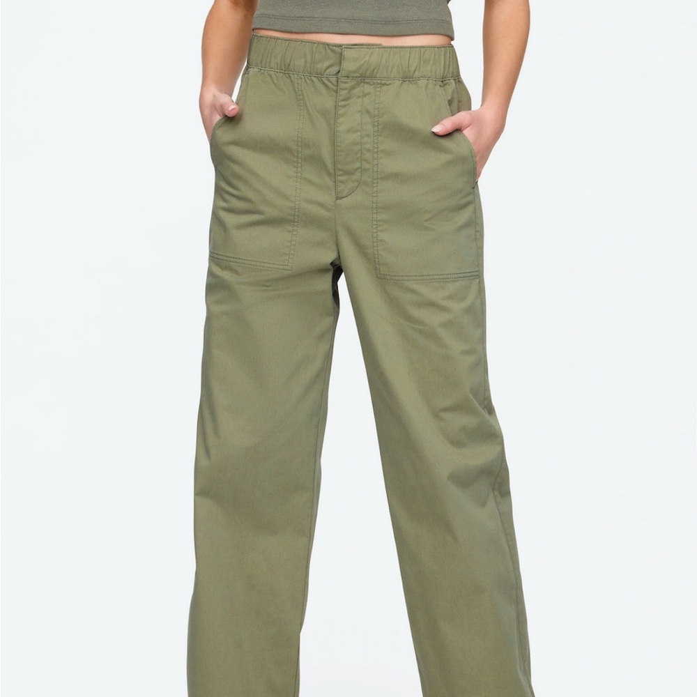 GAP Green Wide Leg Pants